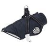 vidaXL Hundemantel Marineblau L36 Fleece und Polyester