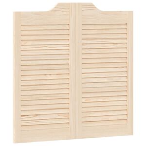 vidaXL Schwingt&uuml;ren Natur 80 x 40 cm Massives Kiefernholz