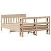 vidaXL Massivholzbett ohne Matratze 140x190 cm Kiefernholz
