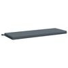 vidaXL Bankkissen SOEST 100 % Polyester Blau 100 x 40 x 5 cm
