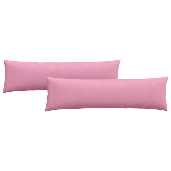 vidaXL Sofakissen 2 pcs Rosa 145 x 40 cm Stoff