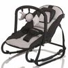 Little World Babywippe Stardust Schwarz und Grau LWBO001-GYBK