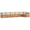 vidaXL Outdoor-Sofagarnitur 6 pcs Natur Massivholz Akazie