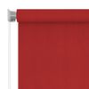 vidaXL Au&szlig;enrollo 60x230 cm Rot HDPE