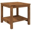 vidaXL Couchtisch Natur 48,5 x 49 x 45 cm Massivholz Akazie