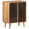 vidaXL Sideboard 60x35x75 cm Massivholz Akazie
