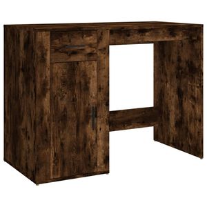 vidaXL Schreibtisch R&auml;uchereiche 100x49x75 cm Holzwerkstoff