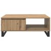 vidaXL Couchtisch Artisan-Eiche 90 x 60 x 35 cm Holzwerkstoff