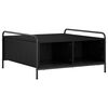 vidaXL Couchtisch Schwarz Eichen-Optik 50 x 49 x 41 cm Holzwerkstoff