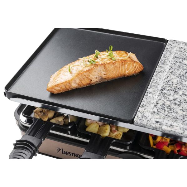 Bestron Raclette-Grill ARG1200CO 1400 W Kupfern