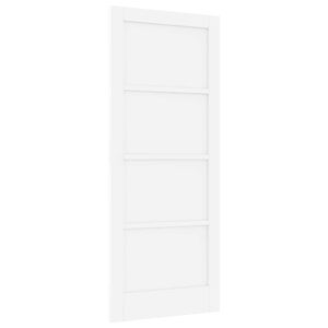 vidaXL Interior T&uuml;r Wei&szlig; 83 x 202 cm Sperrholz