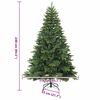 vidaXL Künstlicher Weihnachtsbaum mit 300 LEDs Grün 240 cm PE und PVC