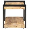 vidaXL TV-Schrank 90x40x40 cm Raues Mangoholz