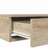 vidaXL Bettschubladen Sonoma-Eiche 180 x 36,5 x 16,5 cm Holzwerkstoff