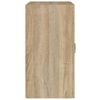 vidaXL Wandschrank Sonoma-Eiche 60x31x60 cm Holzwerkstoff