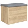 vidaXL Aufbewahrungsbank Sonoma-Eiche 62 x 42 x 45 cm Holzwerkstoff