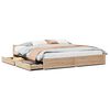 vidaXL Massivholzbett ohne Matratze 200x200 cm Kiefer