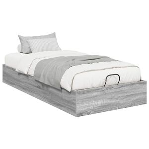 vidaXL Ottoman Bettgestell Graues Sonoma 193 x 75,5 x 25 cm