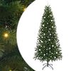 vidaXL K&uuml;nstlicher Weihnachtsbaum Gr&uuml;n 240 cm PE und PVC
