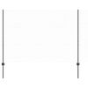 vidaXL Sechseckzaun mit Pfosten 50 x 1,5 m PVC-beschichteter Stahl