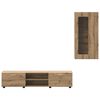 vidaXL TV-Schrankset mit Schubladen FLORIN Artisan-Eiche Holzwerkstoff