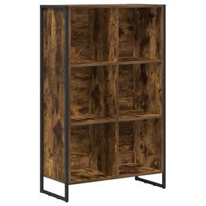vidaXL B&uuml;cherregal 99,5 x 30 x 108,5 cm Holzwerkstoff Raucharbe