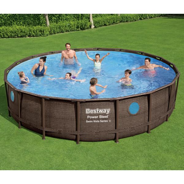 Bestway Power Steel Swimmingpool-Set 549x122 cm