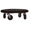 vidaXL Pflanzenroller 40 cm Durchmesser Schwarz 275 kg