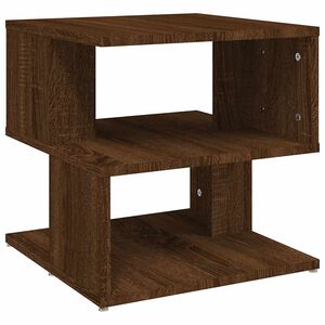 vidaXL Beistelltisch Braun Eichen-Optik 40x40x40 cm Holzwerkstoff