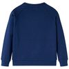 Kinder-Sweatshirt Marineblau 104
