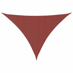 vidaXL Sonnensegel Terrakotta 7x5x5 m 100% Polyester Oxford