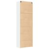 vidaXL Highboard Wei&szlig; 80x42,5x249 cm Holzwerkstoff