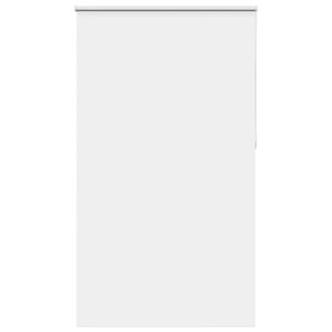 vidaXL Verdunkelungsrollo Wei&szlig; 140x210 cm Stoffbreite 136,6 cm