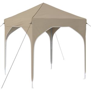 vidaXL Pop-up Partyzelt 194 x 194 x 245 cm Creme
