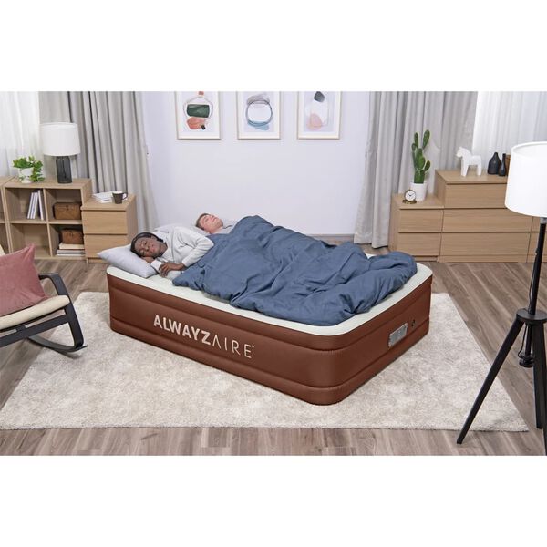 Bestway Luftbett AlwayzAire mit Integrierter Pumpe 203x152x51 cm