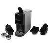 Princess 4-in-1 Multi-Kapsel-Kaffeemaschine 1450W 0,8L Schwarz Silbern