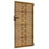 vidaXL Gartentor 85x200 cm Cortenstahl Quadratisches Design