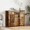 vidaXL Sideboard mit Regal Altholz 88,5 x 30,5 x 73 cm Holzwerkstoff
