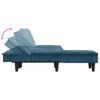 vidaXL Schlafsofa in L-Form Dunkelgr&uuml;n 255x140x70 cm Samt