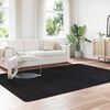 vidaXL Teppich Shaggy Hochflor NAVARRA Schwarz 200x290 cm Polyester