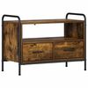 vidaXL TV-Schrank 67,5 x 33 x 50 cm R&auml;uchereiche Holzwerkstoff