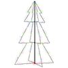 vidaXL Weihnachtsbaum in Kegelform 200 LEDs Indoor Outdoor 98x150 cm