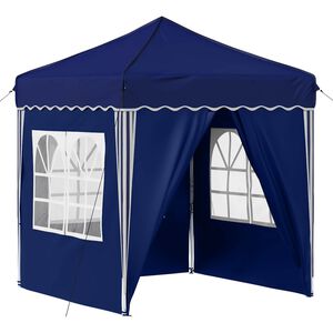 vidaXL Pop-up Partyzelt 195 x 195 x 245 cm Blau Oxford-Stoff