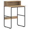 vidaXL Schreibtisch mit Stauraum Artisan-Eiche 60 x 50 x 91 cm
