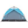 vidaXL Kuppel-Campingzelt 2 Personen Blau Quick Release