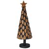 vidaXL Weihnachtsbaum Braun 90 cm Massivholz Teak