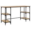 vidaXL Schreibtisch Artisan-Eiche Holzwerkstoff 140 x 50 x 75 cm