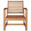 vidaXL Stuhl 2 pcs Braun 110 x 65 x 76.5 cm Massivholz Teak