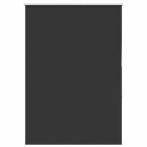 vidaXL Verdunkelungsrollo Schwarz 115x130 cm Stoffbreite 110,7 cm