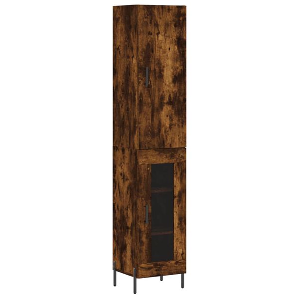 vidaXL Highboard R&auml;uchereiche 34,5x34x180 cm Holzwerkstoff